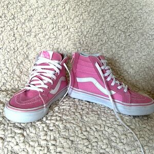 Brand new pink Vans youth size 13.5